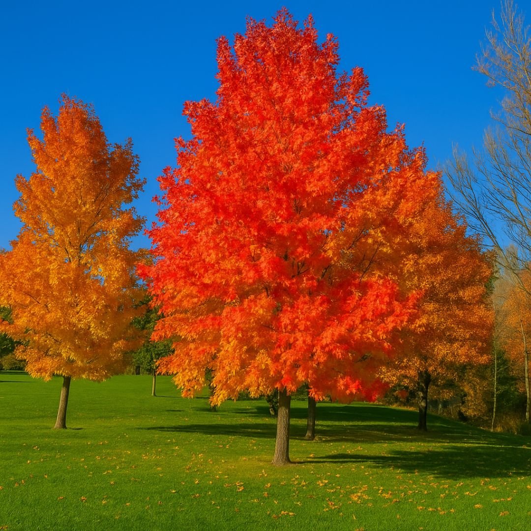 Muda de Liquidâmbar com Folhas Grandes e Coloridas
