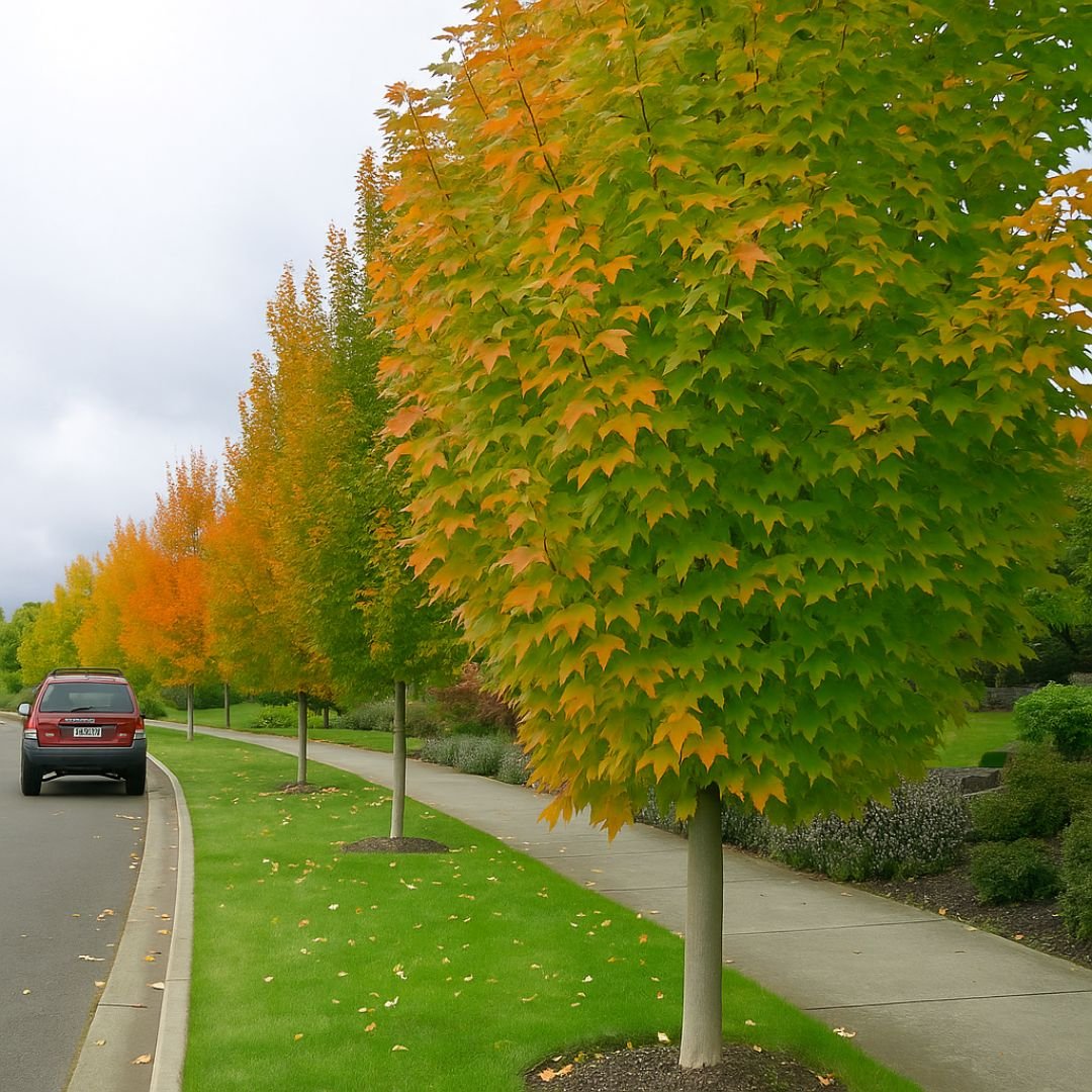 Muda de Liquidâmbar com Folhas Grandes e Coloridas