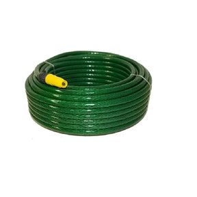 Mangueira Trançada de PVC Reforçada com Esguicho – Durável e Flexível para Jardim