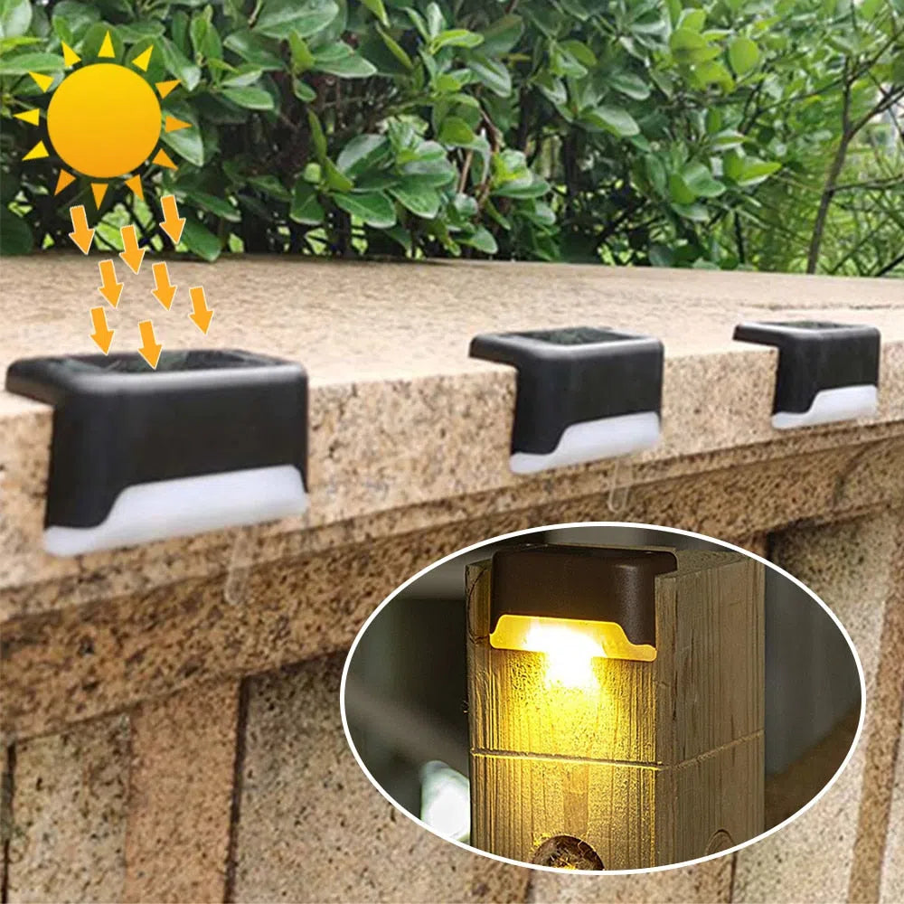 Luminária Solar Externa LED Para Jardim à Prova d'Água