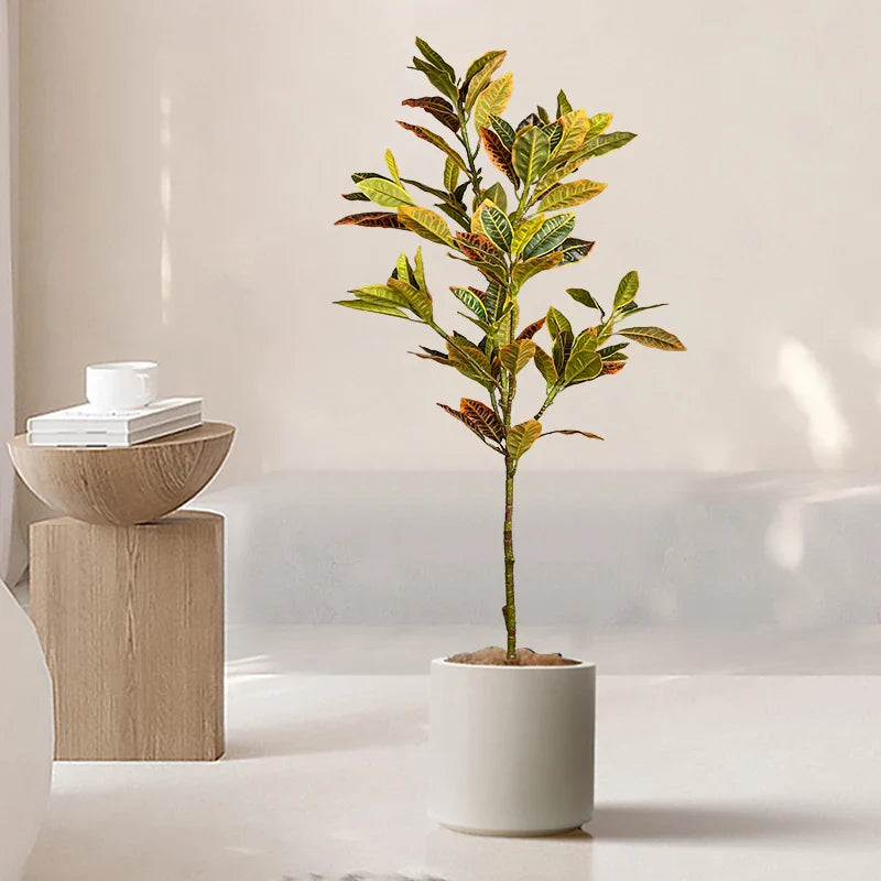 Árvore Artificial Ficus 120cm para Decoração de Ambientes