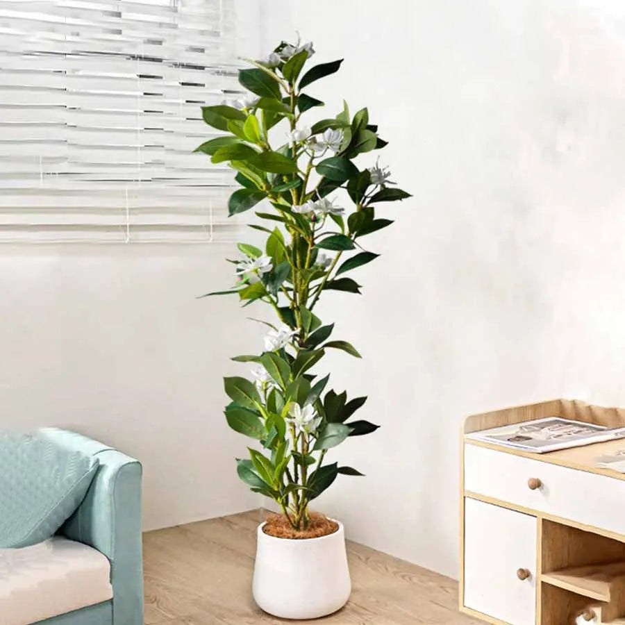 Árvore Artificial Ficus Tropical 80cm a 120cm para Decoração de Jardim