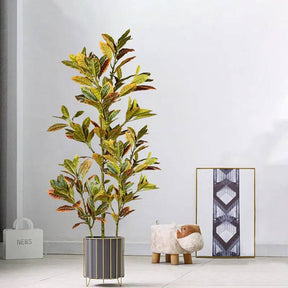 Árvore Artificial Ficus 120cm para Decoração de Ambientes