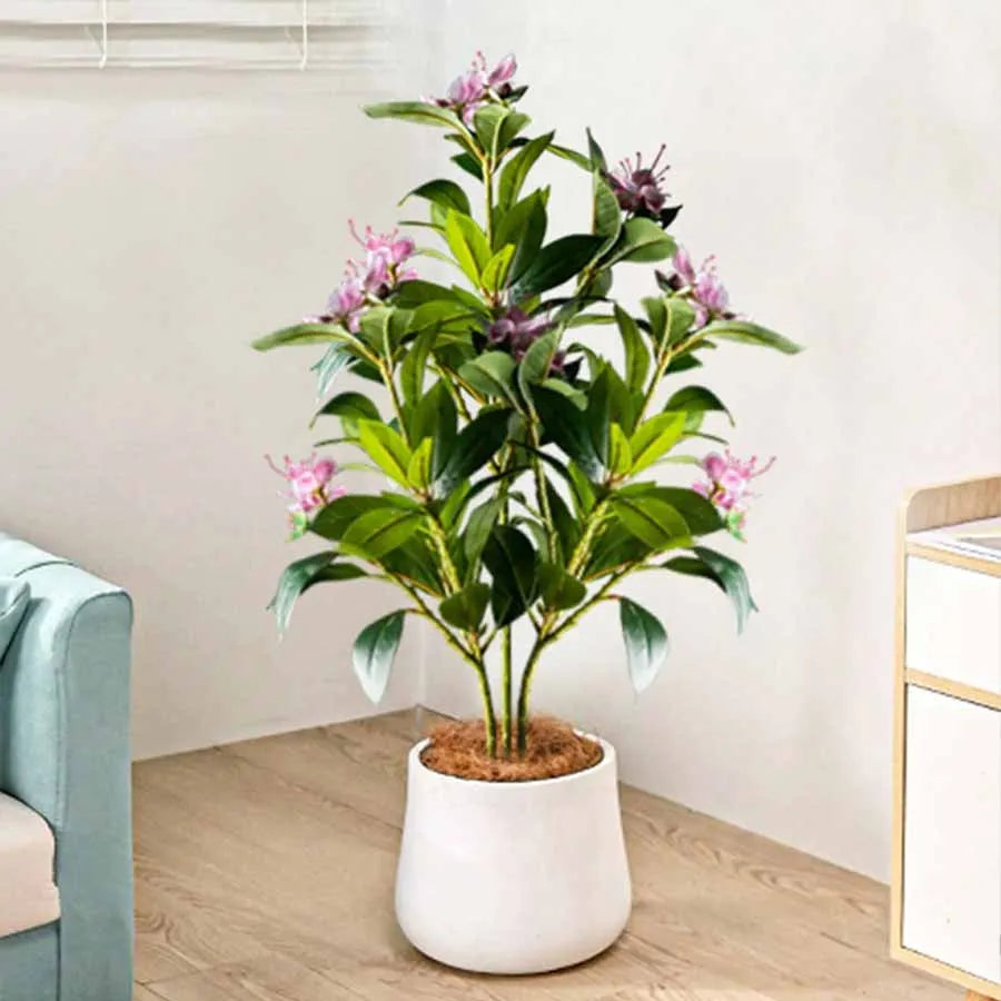 Árvore Artificial Ficus Tropical 80cm a 120cm para Decoração de Jardim
