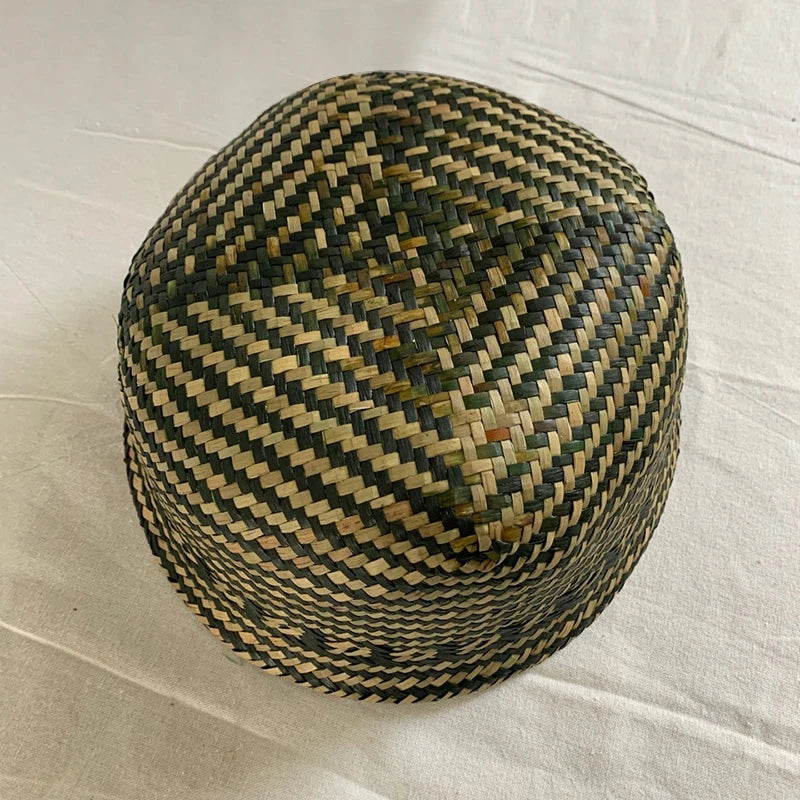 Cesta Artesanal de Vime para Plantas, Estilo Boho, 100% Natural e Ecológica