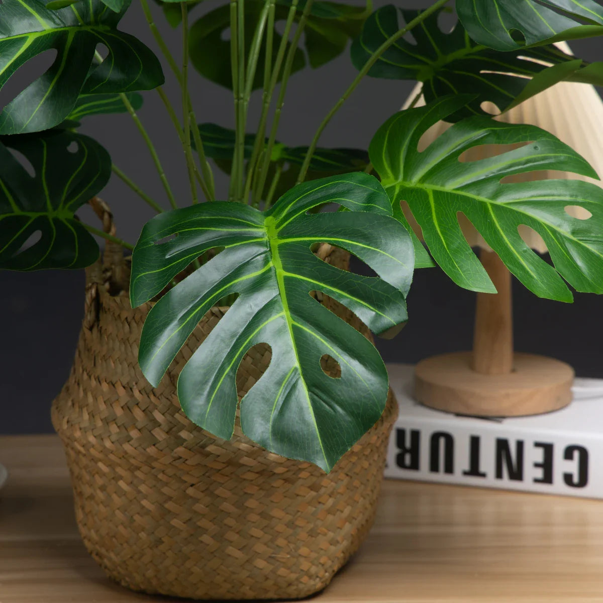 Monstera Planta Artificial 65cm para Decoração
