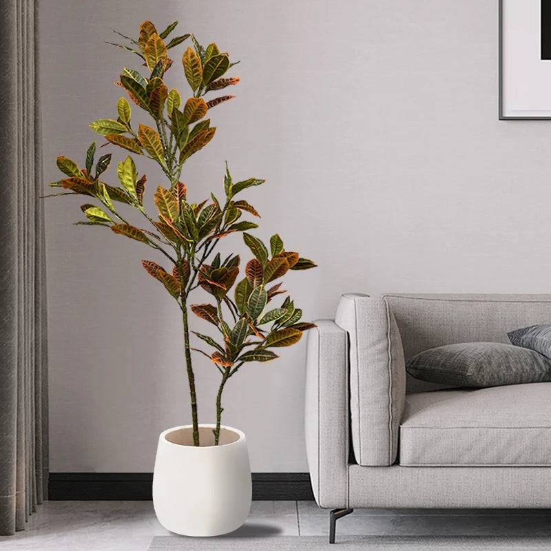 Árvore Artificial Ficus 120cm para Decoração de Ambientes