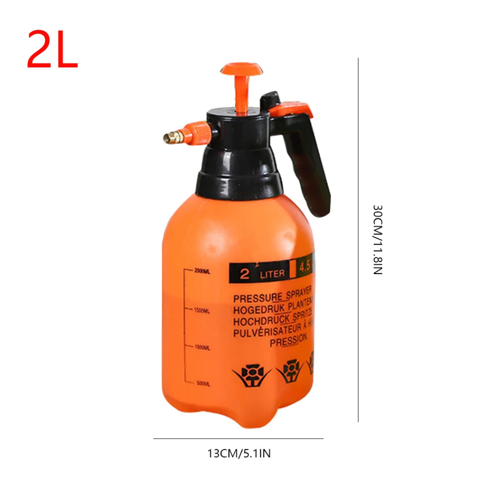 Pulverizador Portátil para Jardim 3L - Pressão Manual com Bico Regulável