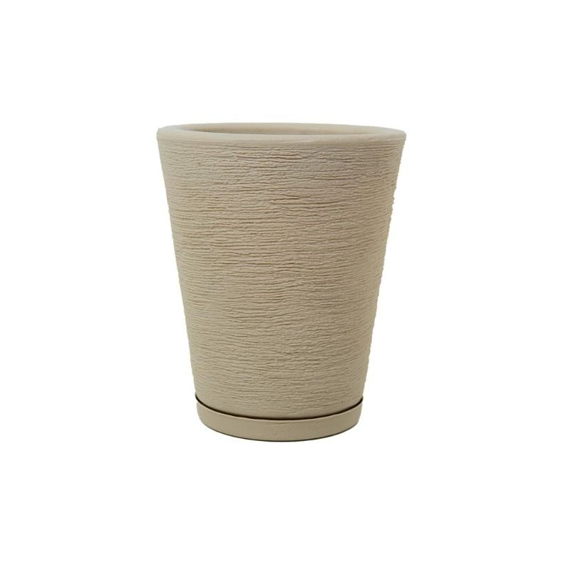 Vasos Coluna Escovada Red Nº 1 para Plantas Pequenas