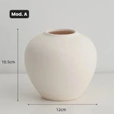 Vaso de Cerâmica para Arranjos Florais - Design Moderno e Elegante